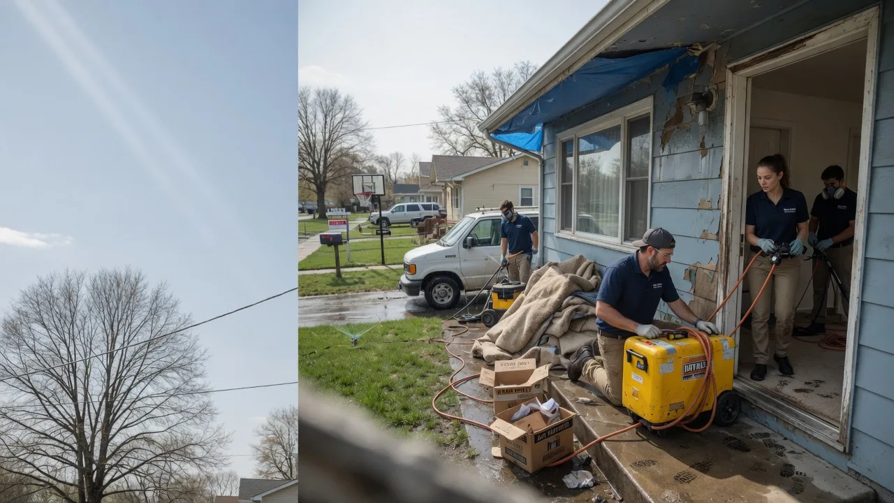 Basement Flood Cleanup in Readstown, WI near me